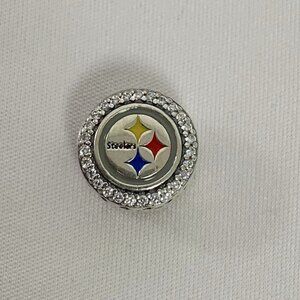 Pandora Steelers Exclusive Charm Pendant, S925 Silver Jewelry
